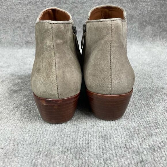 Sam Edelman Petty Women's Tan Putty Suede Ankle Bootie Boots Size 7.5 - Picture 3 of 7